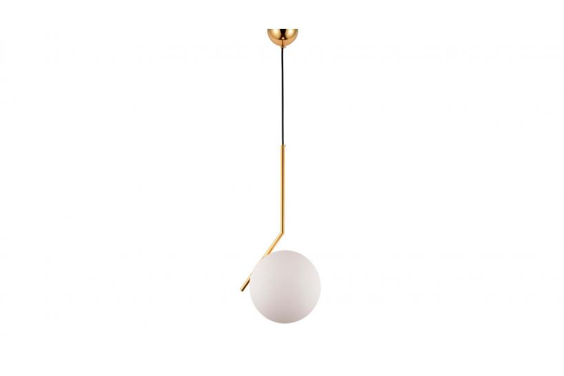 Lampada a sospensione di design a sfera oro caldo SORENTO D20