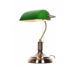 lampada da scrivania verde