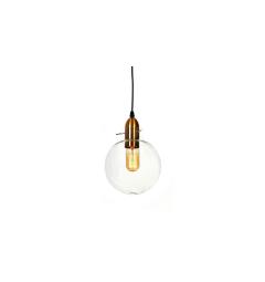 Lampada a sospensione di design moderno loft in vetro a sfera CALVI - Arrediorg