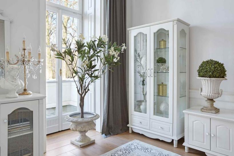 Mensola provenzale bianca 60 cm - Mobili provenzali shabby chic