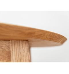 Tavolo legno massello rovere da pranzo allungabile da 90 cm a 140 cm Orbetello