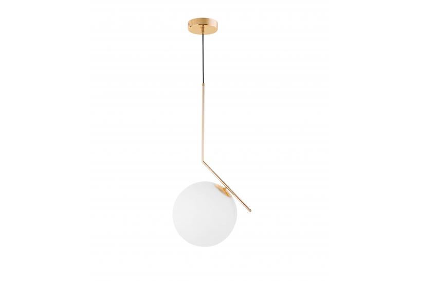 Lampada a sospensione di design a sfera oro caldo SORENTO D30