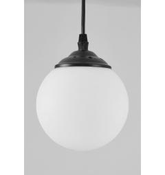 Lampada a sospensione nera a sfera moderna  FINO W1