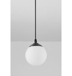 Lampada a sospensione nera a sfera minimal FINO W1