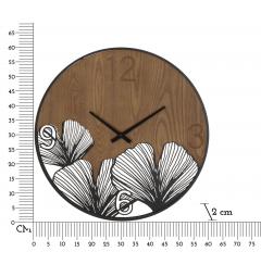 Misure orologio wood leaf