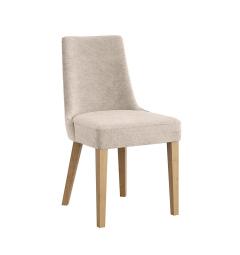 Poltroncina da tavolo imbottita beige CARINI