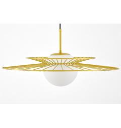 Lampadario design moderno dorato