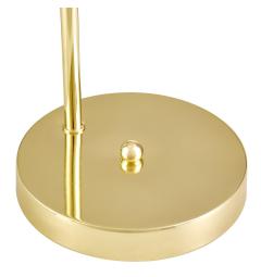 Lampada da tavolo ad 1 punto luce design elegante oro