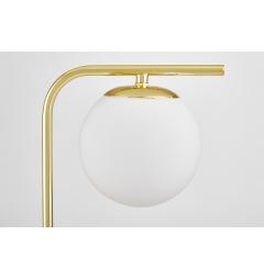 Lampada da tavolo ad 1 punto luce design elegante oro