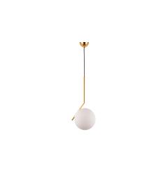 Lampada a sospensione di design a sfera oro caldo SORENTO D20