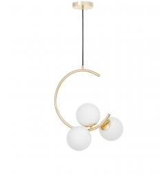 Lampada a sospensione design moderno color oro BONIO W3 - Arrediorg