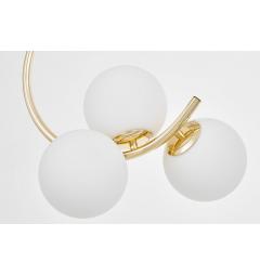 Lampada a sospensione design moderno color oro BONIO W3 - Arrediorg