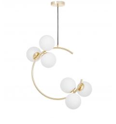 Lampada a sospensione design moderno oro BONIO W6 - Arrediorg