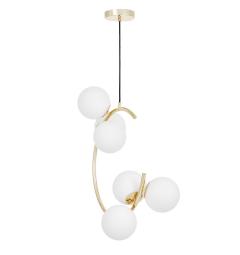 Lampada a sospensione design moderno oro BONIO W6 - Arrediorg