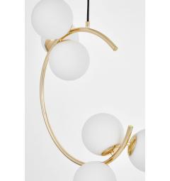 Lampada a sospensione design moderno oro BONIO W6 - Arrediorg