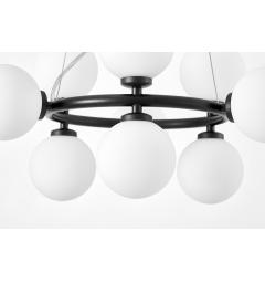 Lampada design moderno in metallo nero MARSIADA W9 - Arrediorg