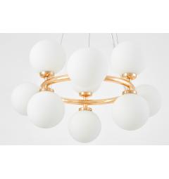 Lampada design moderno in metallo oro caldo MARSIADA W9 - Arrediorg