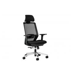 Sedia ergonomica ufficio nera SPECTRUM