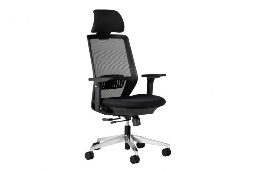 Sedia ergonomica ufficio nera SPECTRUM