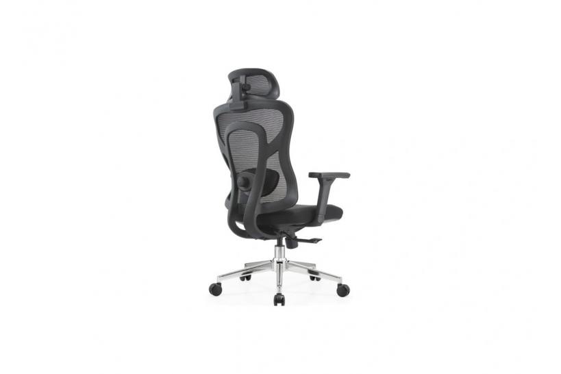 Sedia ufficio ergonomica nera GAMMA