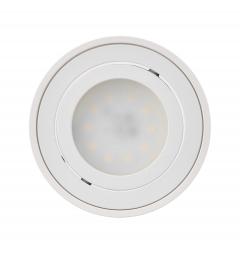 Lampada da soffitto a forma di tubo in metallo bianco - Arrediorg