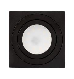 Lampada da soffitto a forma di tubo in metallo nero - Arrediorg