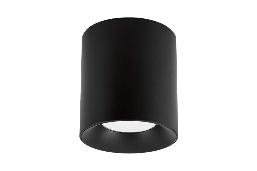 Lampada da soffitto design unico in metallo nero - Arrediorg