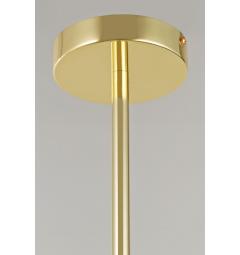 Lampadario design moderno struttura in metallo oro FINO W5 - Arrediorg