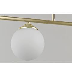 Lampadario design moderno struttura in metallo oro FINO W3 - Arrediorg