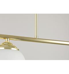 Lampadario design moderno struttura in metallo oro FINO W3 - Arrediorg