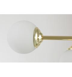 Lampadario design moderno struttura in metallo oro FINO W3 - Arrediorg