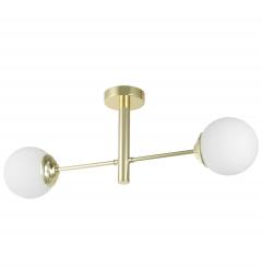 Lampadario design moderno struttura in metallo oro FINO W2 - Arrediorg