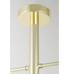 Lampadario design moderno struttura in metallo oro FINO W2 - Arrediorg