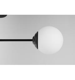 Lampadario design moderno struttura in metallo nero FINO W2 - Arrediorg