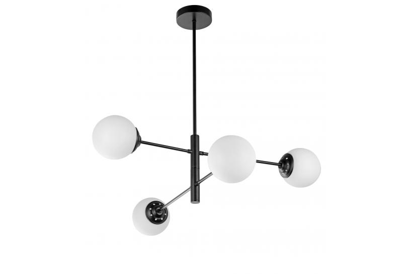 Lampada design moderno in metallo nero FINO PRO W4 - Arrediorg