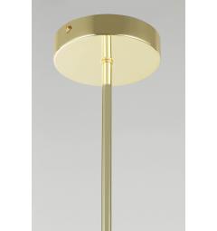 Lampadario design moderno struttura in metallo oro FINO PRO W6 - Arrediorg