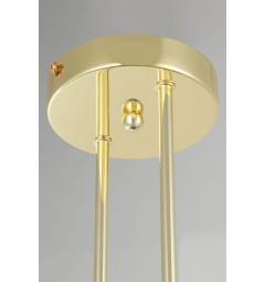 Lampadario design moderno LEDO W4 in metallo oro - Arrediorg