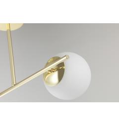 Lampadario design moderno struttura in metallo oro LEDO W2 - Arrediorg