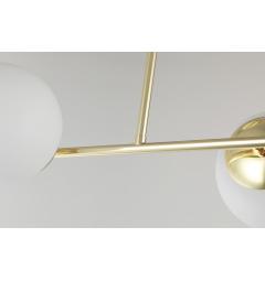 Lampadario design moderno struttura in metallo oro LEDO W2 - Arrediorg