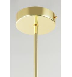 Lampadario design moderno struttura in metallo oro LEDO W2 - Arrediorg