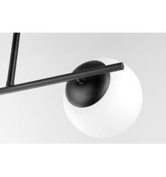 Lampadario design moderno struttura in metallo nero LEDO W2 - Arrediorg