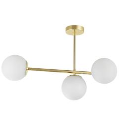 Lampadario design moderno struttura in metallo oro LEDO W3 - Arrediorg