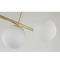 Lampadario design moderno struttura in metallo oro LEDO W3 - Arrediorg