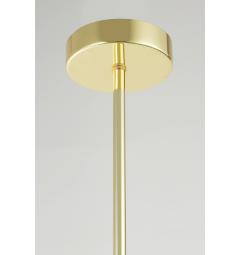 Lampadario design moderno struttura in metallo oro LEDO W3 - Arrediorg