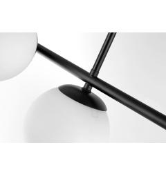 Lampadario design moderno struttura in metallo nero LEDO W3 - Arrediorg