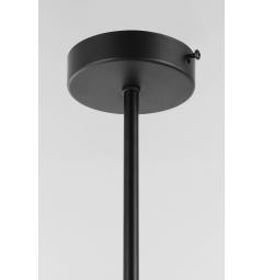 Lampadario design moderno struttura in metallo nero LEDO W3 - Arrediorg