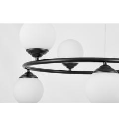 Lampadario a sospensione con 6 luci a sfera RING W6 - Arrediorg