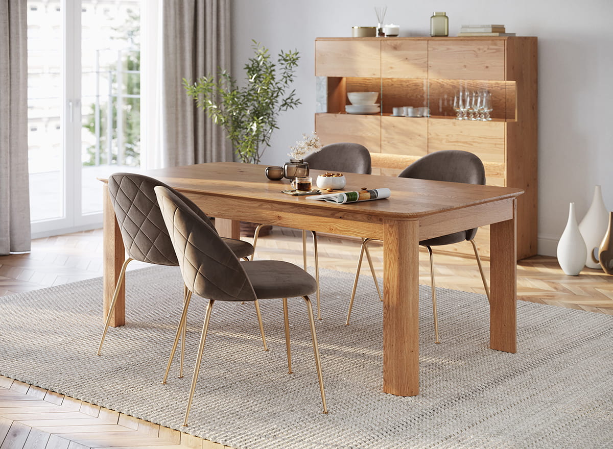 Tavoli in legno massello - Tavolo di qualità online